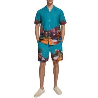 Scotch &amp; Soda - Placement Print Tencel 