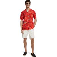 Ανδρικό Κοντομάνικο Πουκάμισο Scotch &amp; Soda - Allover Printed Viscose