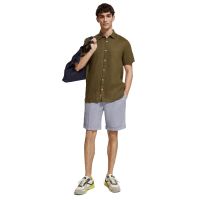 Scotch &amp; Soda - Short Sleeve Linen Shirt 