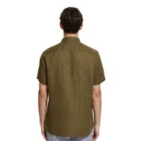 Scotch &amp; Soda - Short Sleeve Linen Shirt 