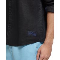 Scotch &amp; Soda - Linen Shirt With Roll-Up 