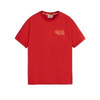 Scotch &amp; Soda - Front Back Artwork T-Shirt 