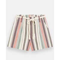 Γυναικείο Σορτς Scotch &amp; Soda - High Rise Crafted Stripe