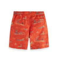Scotch &amp; Soda - Mid Length Swim Short  All Over Print 