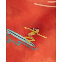 Scotch &amp; Soda - Mid Length Swim Short  All Over Print 