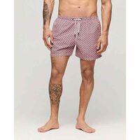 Superdry - D4 Stud Printed 15" Swim Shorts   