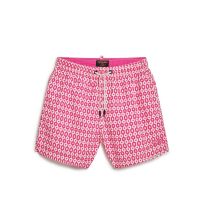 Superdry - D4 Stud Printed 15" Swim Shorts   