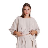 Γυναικεία Μακρυμάνικη Μπλούζα Collectiva Noir - Lora