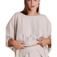 Γυναικεία Μακρυμάνικη Μπλούζα Collectiva Noir - Lora