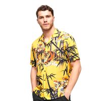 Ανδρικό Κοντομάνικο Πουκάμισο Superdry - D3 Ovin Hawaiian Resort