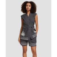 Γυναικεία Αμάνικη Μπλούζα Scotch &amp; Soda - Palm Embroidery