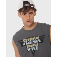 Ανδρική Αμάνικη Μπλούζα Superdry - D3 Ovin Rock Graphic Band