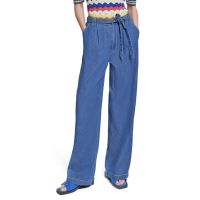Women Pant Scotch &amp; Soda Summery With Belt 176912 SC0134 washed indigo  