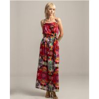 Γυναικείο Maxi Φόρεμα Peace And Chaos - Tropical