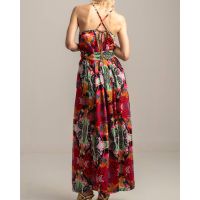 Γυναικείο Maxi Φόρεμα Peace And Chaos - Tropical
