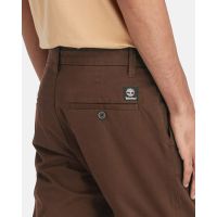 Timberland - Claremont Twill Chino Pant (Slim) Chocolate Brown  