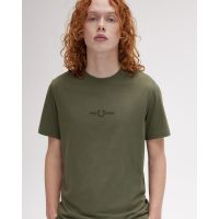 Ανδρική Κοντομάνικη Μπλούζα Fred Perry - Embroidered