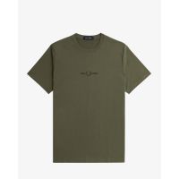 Ανδρική Κοντομάνικη Μπλούζα Fred Perry - Embroidered