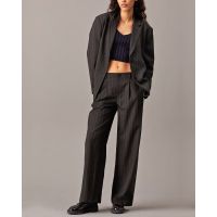 Γυναικείο Παντελόνι Calvin Klein - Soft Crepe Pinstripe