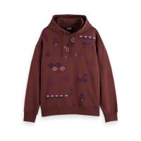 Scotch &amp; Soda - Embroidered Artwork Hoodie   