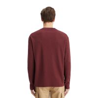 Scotch &amp; Soda - Relaxed Fit Blanket Stitch Slub Longsleeve T-Shirt   