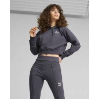 Γυναικεία Μπλούζα με Κουκούλα Puma - Better Classics Cropped Tr