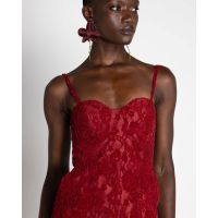Mallory The label - Rose Lace Rd Midi Bustier   