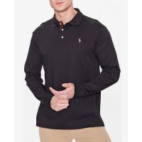 Men Polo Polo Ralph Lauren Lskccmslm6-Long Sleeve 710671785002 001 black   