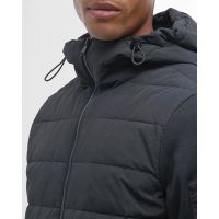 Ανδρικό Jacket Barbour - International Stanley Hooded Quilted Sweat MQS0064 bk11