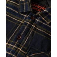 Superdry - D3 Ovin Surplus Check Quilt Overshirt   
