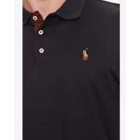 Men Polo Polo Ralph Lauren Lskccmslm6-Long Sleeve 710671785002 001 black   
