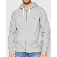 Men Sweatshirt Polo Ralph Lauren Lsfzhoodm6-Long Sleeve-Knit 710813297002 020 grey    