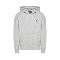 Men Sweatshirt Polo Ralph Lauren Lsfzhoodm6-Long Sleeve-Knit 710813297002 020 grey    