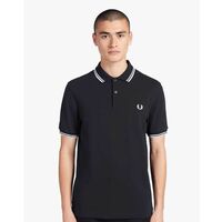 Ανδρική Κοντομάνικη Polo Μπλούζα Fred Perry - Twin Tipped