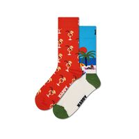 Set Γυναικείες Κάλτσες Happy Socks 2 Ζευγάρια - Beach Life Gift