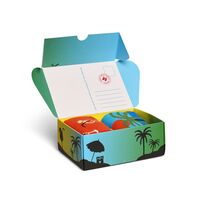 Set Γυναικείες Κάλτσες Happy Socks 2 Ζευγάρια - Beach Life Gift