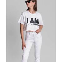 Γυναικεία Κοντομάνικη Μπλούζα Collectiva Noir - I Am Bold Crop