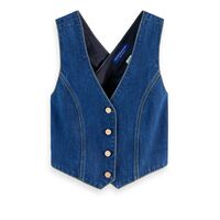 Γυναικείο Τζιν Γιλέκο Scotch &amp; Soda - Fitted — City Fresh