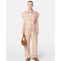 Scotch &amp; Soda - Cotton Sleeveless Festival Jacket   