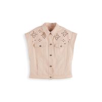 Scotch &amp; Soda - Cotton Sleeveless Festival Jacket   
