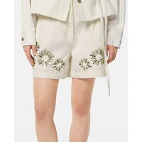 Scotch &amp; Soda - Embellished High Rise Shorts   