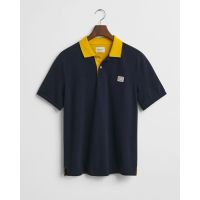 Ανδρική Κοντομάνικη Polo Μπλούζα Gant - 14023