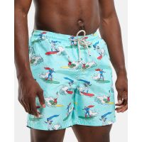 Ανδρικό Σορτς Μαγιό Mc2 Saint Barth - Lighting-Supersurf 56