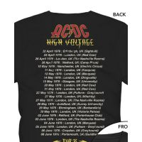 Ανδρική Κοντομάνικη Μπλούζα Mc2 Saint Barth - Man-T-Shirt-Acdc Tour 00