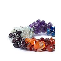 Mani - Bracelet chakra chips elastic  