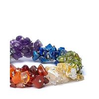 Mani - Bracelet chakra chips elastic  