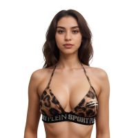 Γυναικείο Bikini Top Μαγιό Philipp Plein - Allover Leo