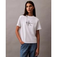 Γυναικεία Κοντομάνικη Μπλούζα Calvin Klein - Hr Clssc Mnlg