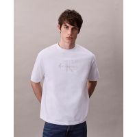 Ανδρική Κοντομάνικη Μπλούζα Calvin Klein - Ss Hi Low Emb 16S Jersey