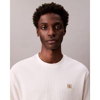 Calvin Klein - Ls Waffle Badge Crewnk Tee  